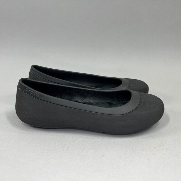 Crocs Women's Size 6 Mammoth Ballet Slip On Flats - Picture 1 of 12